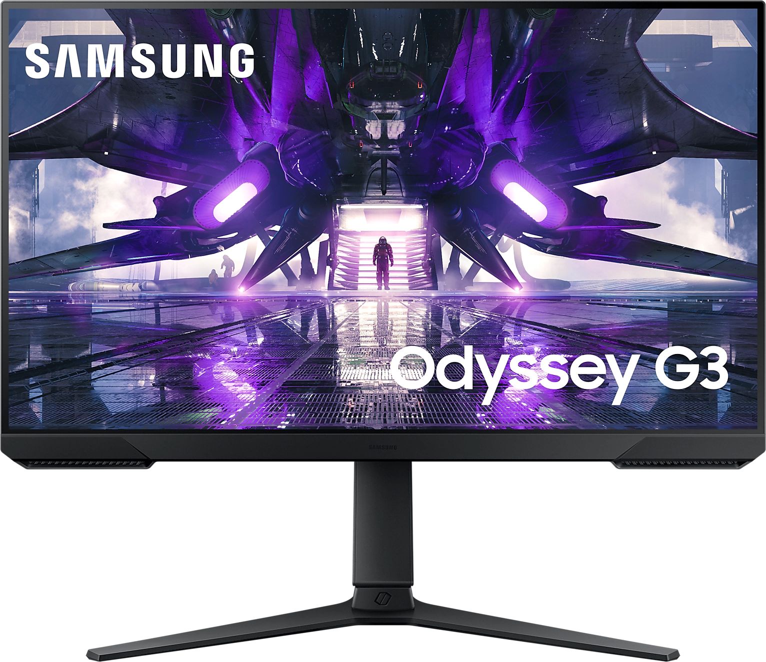 Монитор Samsung Odyssey G32A (LS27AG320NUXEN), 27", Full HD, црн