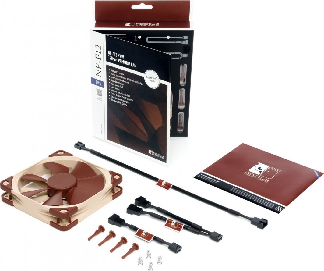 Ftohës Noctua NF-F12 PWM, 120 mm
