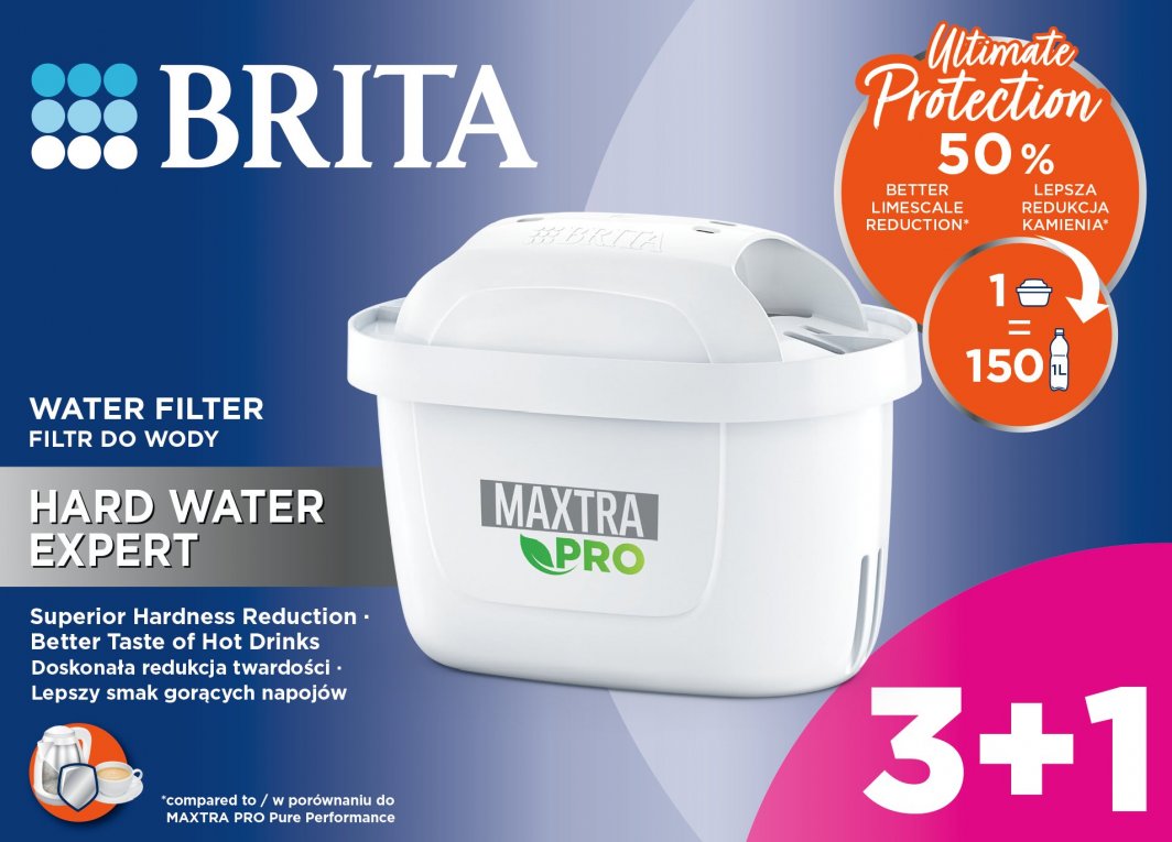 Fishek filtri Brita, 4 copë, 150 l