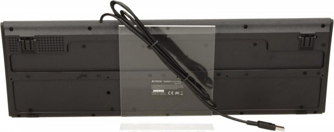 Тастатура A4Tech KR-83, со кабел, US, Црна