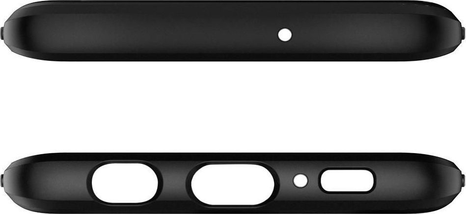 Kornizë mbrojtëse Spigen Rugged Armour për Samsung Galaxy S10, e zezë