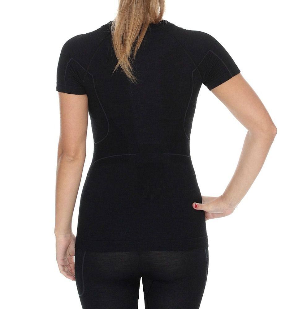 Maicë termoaktive për femra Brubeck Active SS11700, XL, e zezë