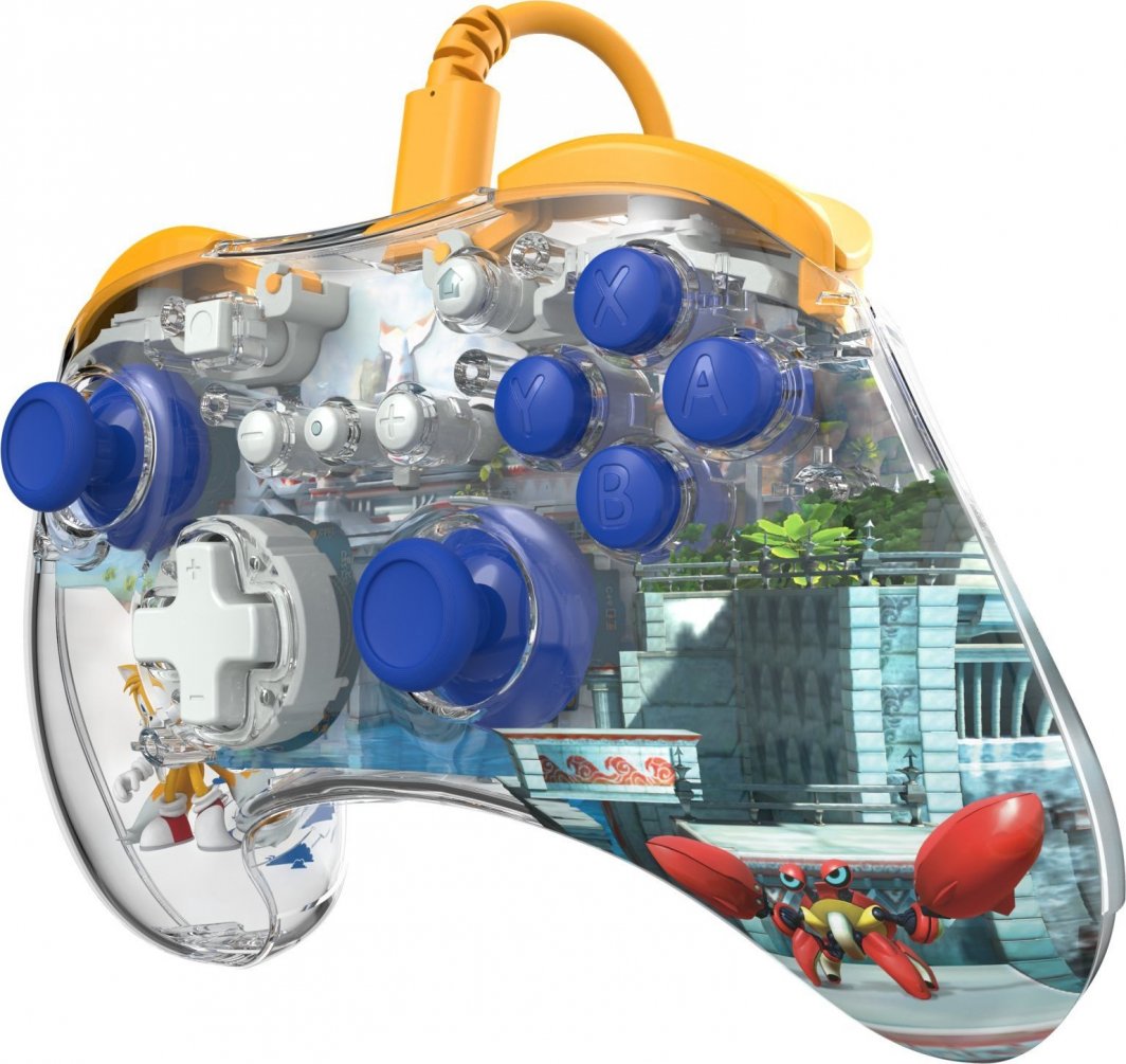 Kontroller PDP RealMz Tails Seaside Hill Zone, me kabllo, shumëngjyrësh