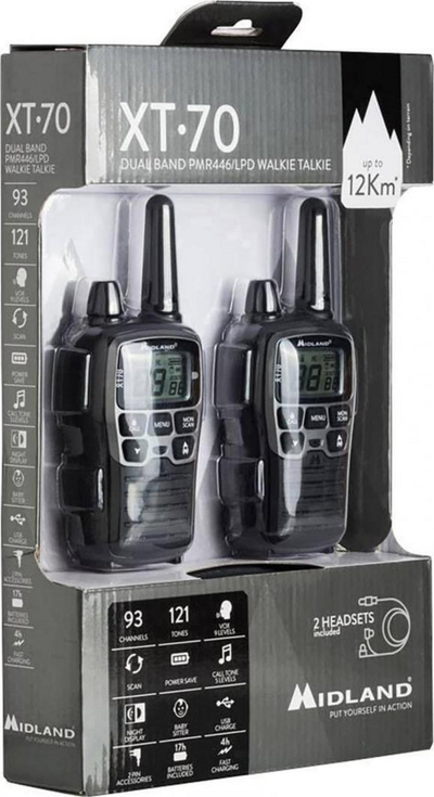 Radiomarrëse Midland PMR MIDLAND XT70