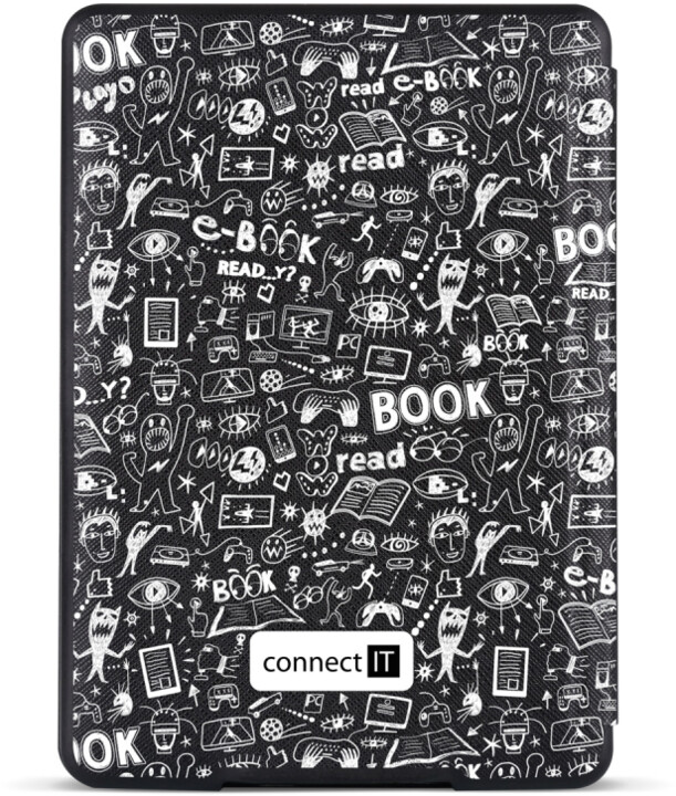 Këllëf mbrojtës CONNECT IT për lexues Amazon NEW Kindle Paperwhite 4 (2018), i zi