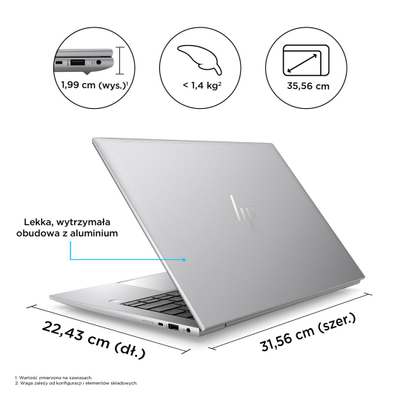 Laptop HP ZBook Firefly, 14", AMD Ryzen 5 PRO 7640HS, 16 GB RAM, 512 GB SSD, i hirtë