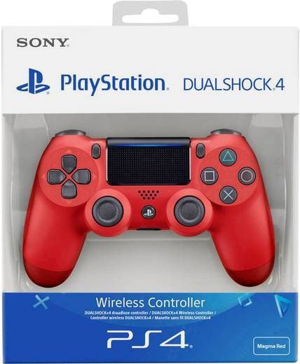 Sony DualShock 4 Безжичен Контролер за PlayStation 4, Magma Red