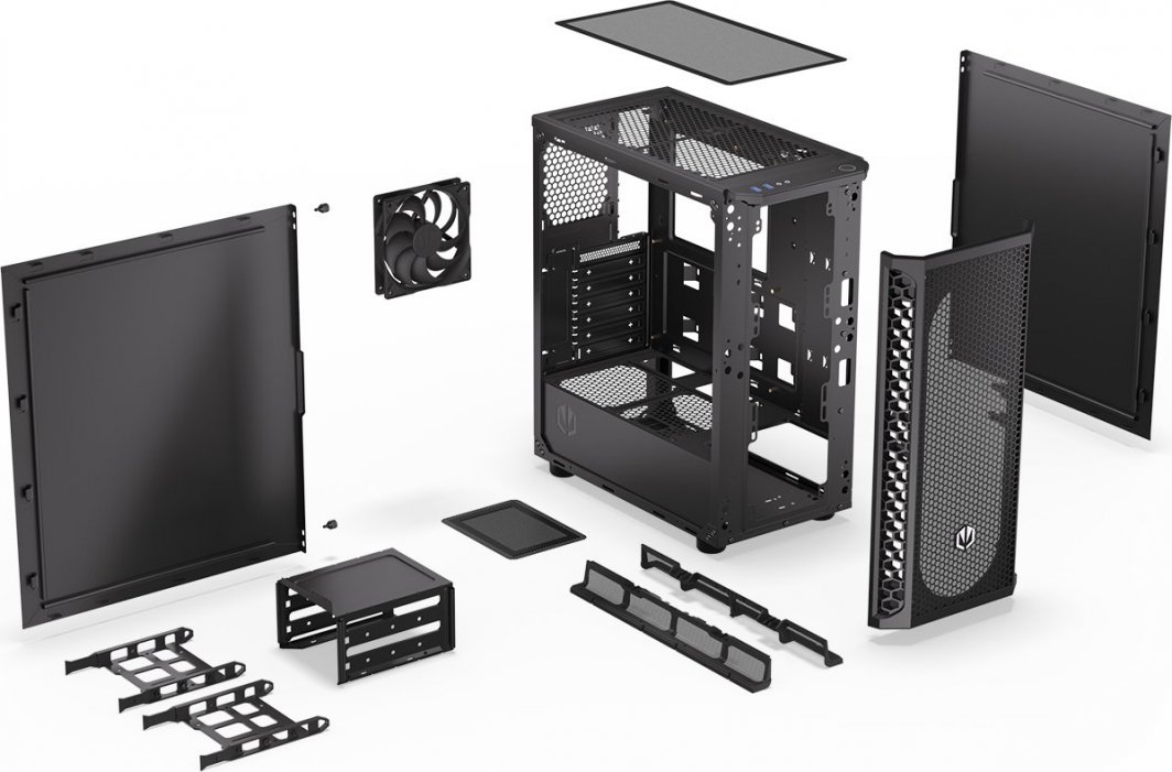 Куќиште за компјутер Endorfy Signum 300 Solid, Midi Tower