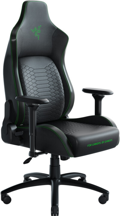 Karrige Razer Iskur, XL, e zezë / gjelbër