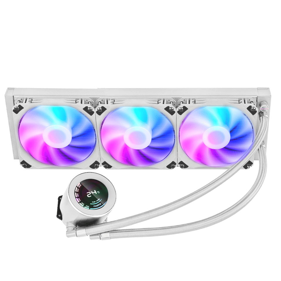 Ventilator Ftohës Me Ujë Për Kompjuter SAMA T360MM white