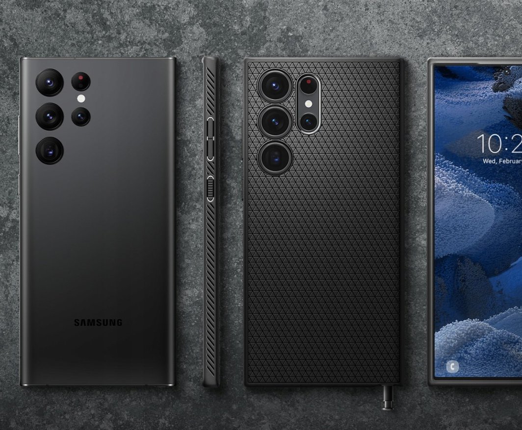 Mbrojtëse Spigen Liquid Air për Samsung Galaxy S25 Ultra, e zezë