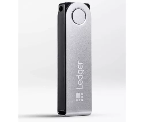 Pajisje për kriptovaluta Ledger Nano X, e zezë