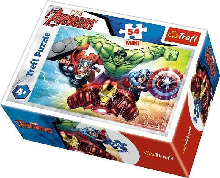 Puzzle Trefl The Avengers 1, 54 elemente, shumëngjyrëshe