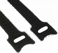 Organizues për kabllo InLine Velcro, 12x125 mm,10 copë,  e zezë