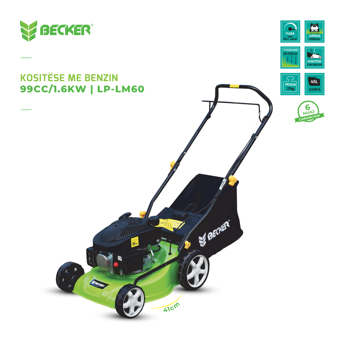 KOSITËSE ME BENZINË LP-LM60