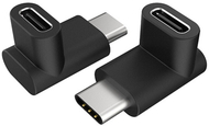 Përshtatës Akasa USB3.1 Gen2 USB-C - USB-C, 90 °, 2 copë