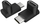 Përshtatës Akasa USB3.1 Gen2 USB-C - USB-C, 90 °, 2 copë