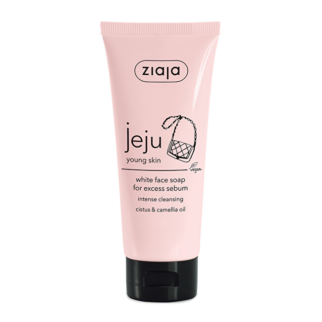 Sapun i lëngshëm për fytyrë Ziaja Jeju White Face Soap, 75 ml 