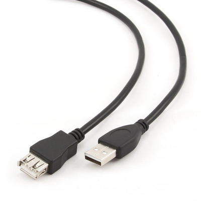 Kabllo Gembird, USB A / USB A, 3 m, e zezë