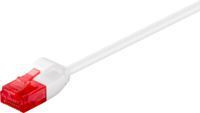 Kabllo MicroConnect RJ-45/RJ-45 cat.6 U/UTP e bardhë 0.15m (V-UTP60015W-SLIM)