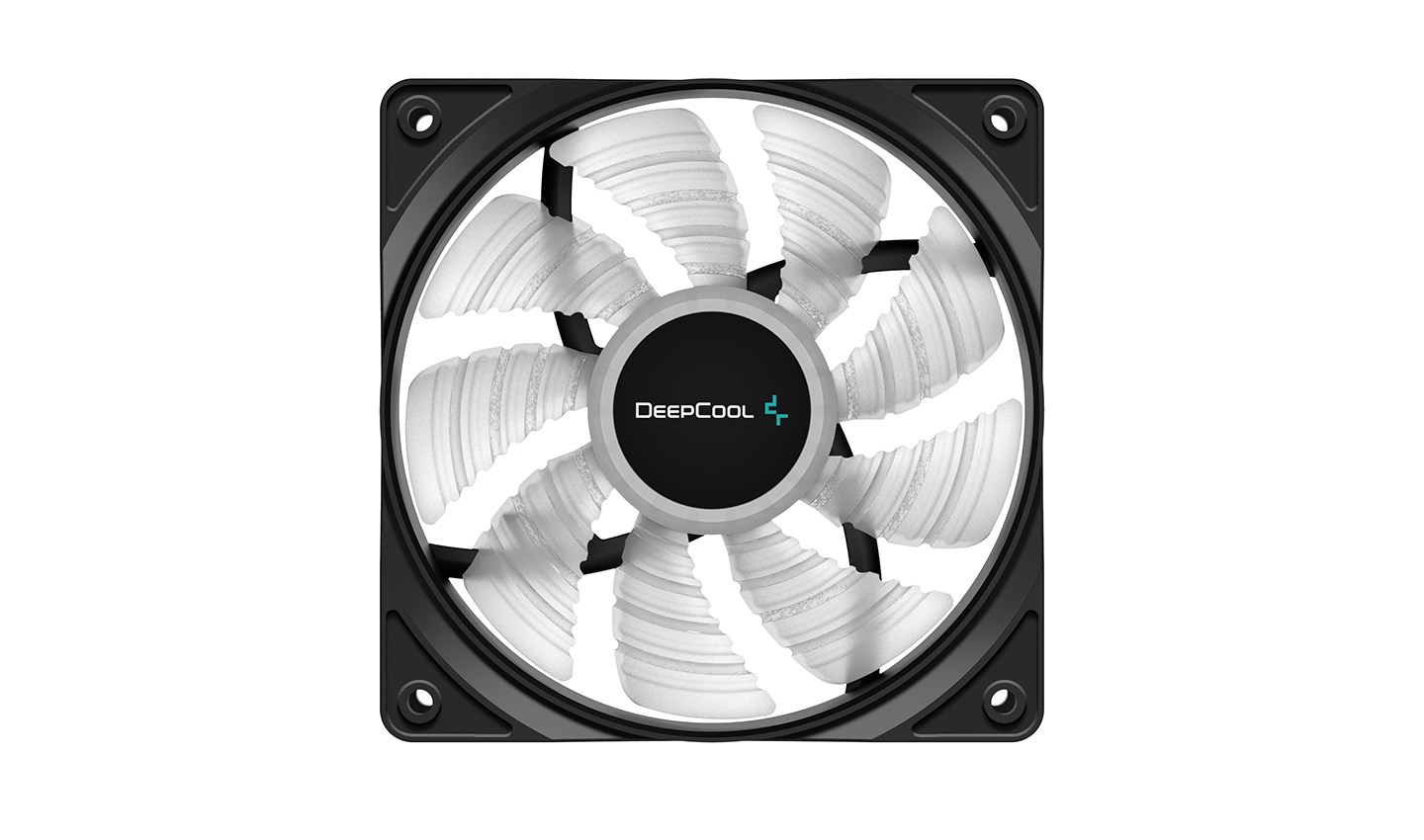 Ftohës Deepcool RF120R, 12 cm, i tejdukshëm / i zi