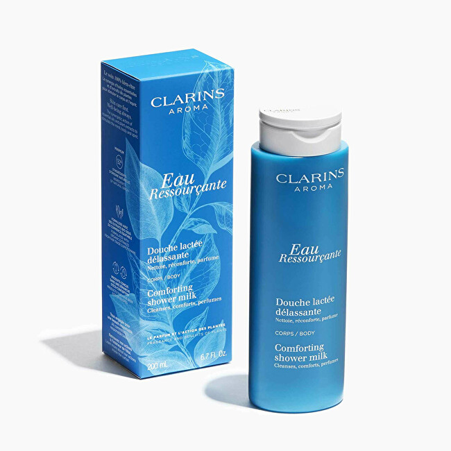 Qumësht dushi për lëkurë Clarins Eau Ressourçante (Comforting Shower Milk), 200 ml