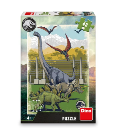 Puzzle Dino Jurassic World, 48 pjesë, 4+ vjeç