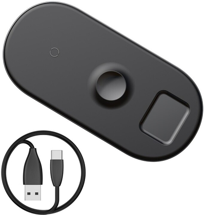 Karikues wireless Baseus Smart 3-in-1, i zi