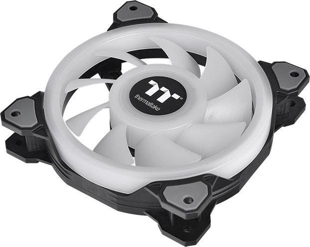 Ftohës Thermaltake Riing Quad 12 RGB, 120 mm, i bardhë