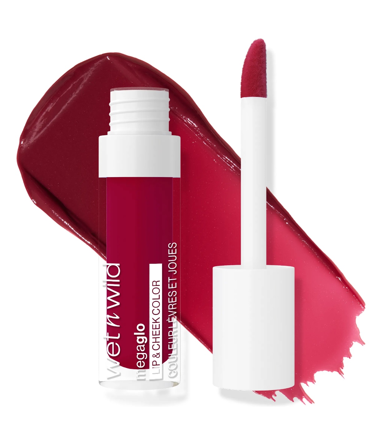 Tint për buzë dhe faqe Wet n Wild Mega Glo Lip & Cheek Color, Berry True, 6.5ml Tint për buzë dhe faqe Wet n Wild Mega Glo Lip & Cheek Color, Berry True, 6.5ml