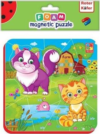 Puzzle magnetike Roter Kafer: Cats