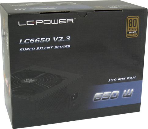 Burim energjie LC-Power Super Silent LC6650V2.3 ATX, 650W