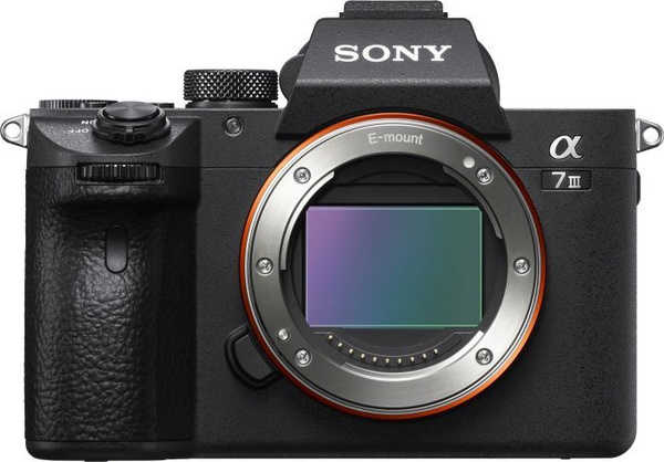 Aparat fotografik Sony Alpha A7 III, i zi