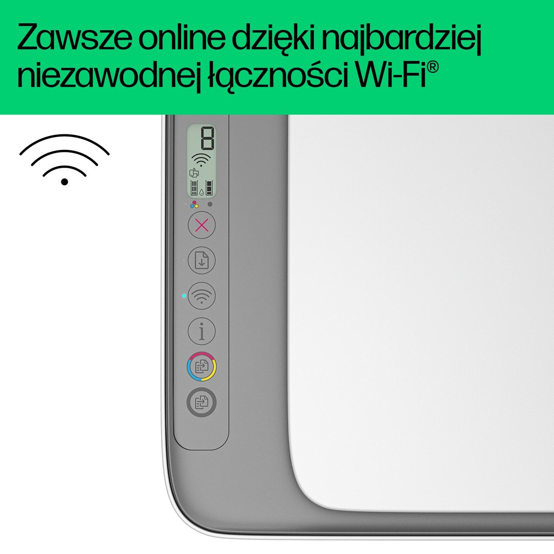 Printer multifunksional HP DeskJet 2820e, Inkjet termal, i hirtë