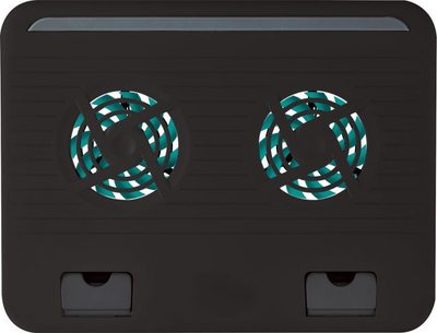 Mbajtëse me ftofje për laptop Trust Cyclone, 2x80mm, e zezë