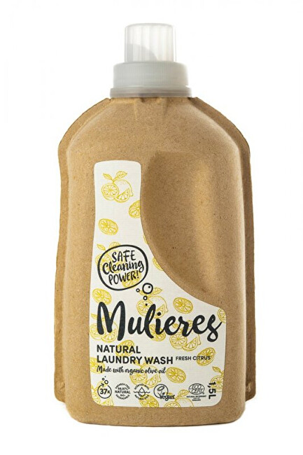 Detergjent për rroba Mulieres - fresh citrus, 1.5L