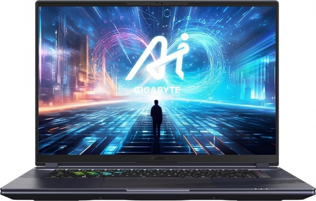 Laptop Gigabyte Aorus 16X 9KG (2024), 16", Intel Core i7-13650HX, 16GB RAM, 1TB SSD, NVIDIA GeForce RTX 4060, i hirtë i errët