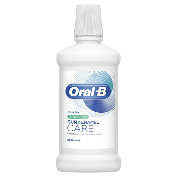 Ujë pastrues goje pa alkool Oral B Gum & Enamel Care Fresh Mint kOBR121, 500 ml