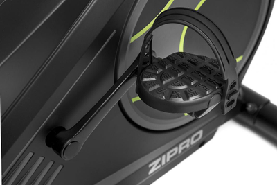 Biçikletë elektro-magnetike për ushtrime Zipro Flame, iConsole+, e hirtë / gjelbër