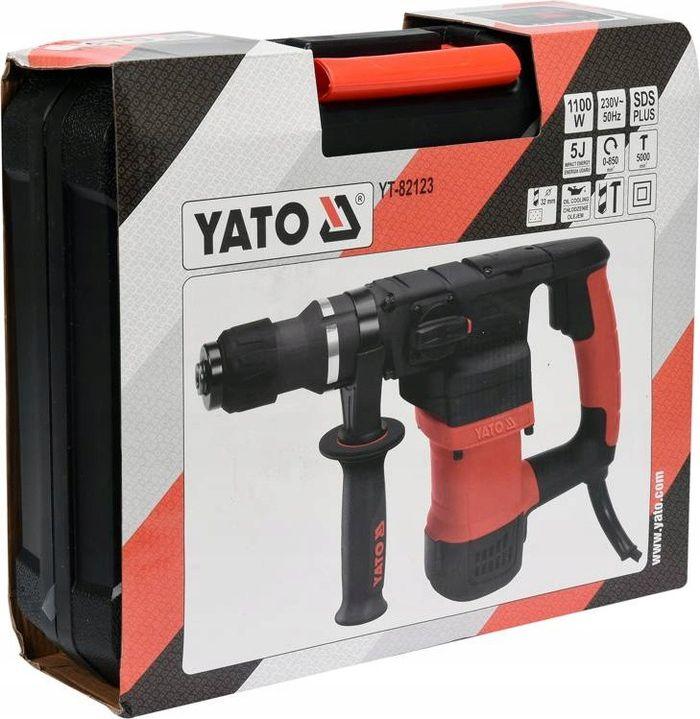 Pajisje për shpim dhe copëtim Yato SDS-PLUS 1100W (YT-82123)