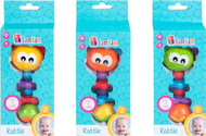 Rraketake për fëmijë BamBam, 0-12m, shumëngjyrëshe