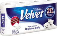 Letër higjienike Velvet, 8copë