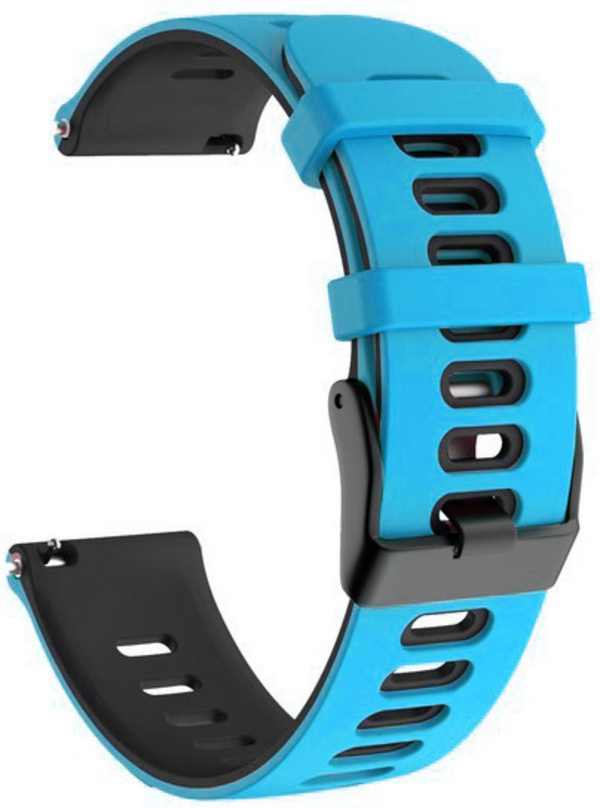 Rrip silikoni 4wrist Garmin 22 mm, i kaltër