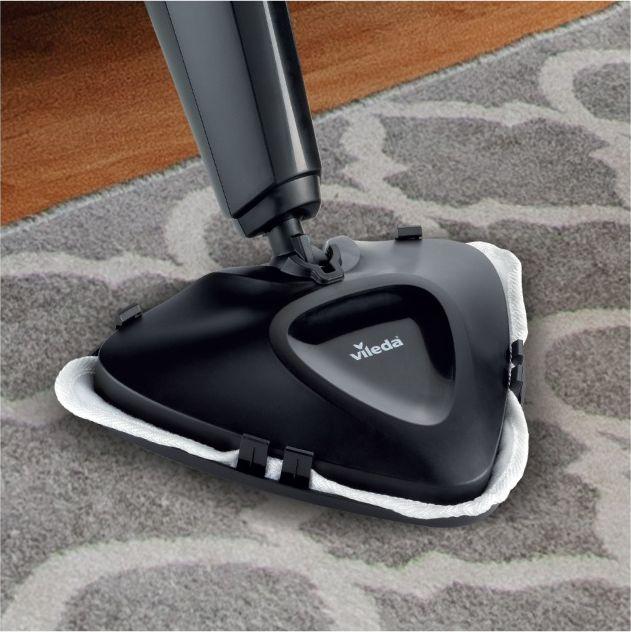 Shtupë me avull Vileda Steam Plus, e zezë