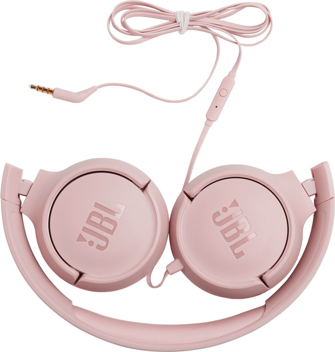 Kufje JBL Tune 500, rozë