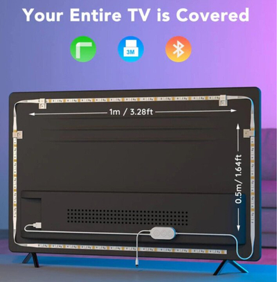 Ndriçim për lojë dhe televizior Govee TV 46-60" RGB + kontrollues
