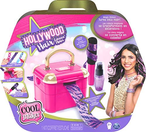 Lodër set parukerie Spin Master Hollywood Hair, rozë/vjollcë
