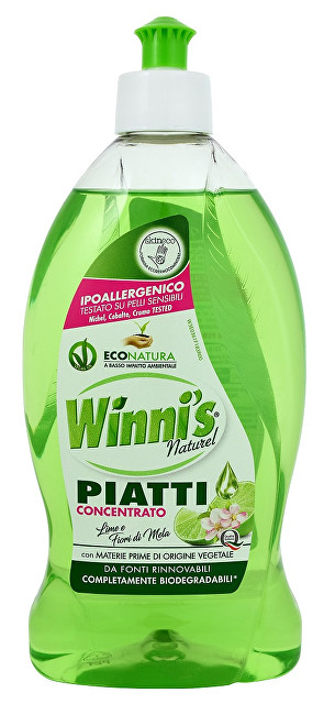 Detergjent për enë Winny's Piatti Lime 500 ml, unisex Detergjent për enë Winny's Piatti Lime 500 ml, unisex