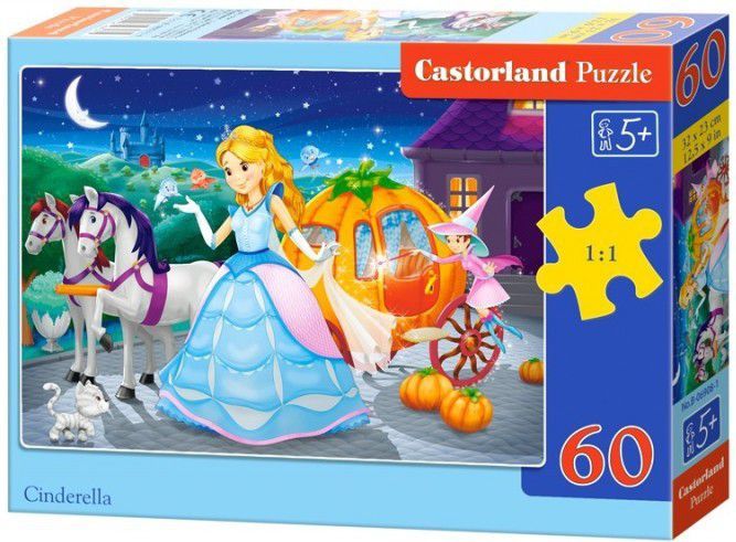 Castorland Cinderella Сложувалка, 60 Парчиња