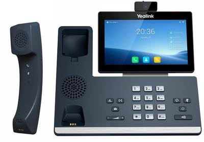 Telefon me kamerë YEALINK SIP-T58W Pro, i zi